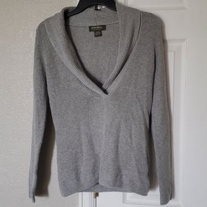 Perfect for Fall - Eddie Bauer Gray Knit Sweater